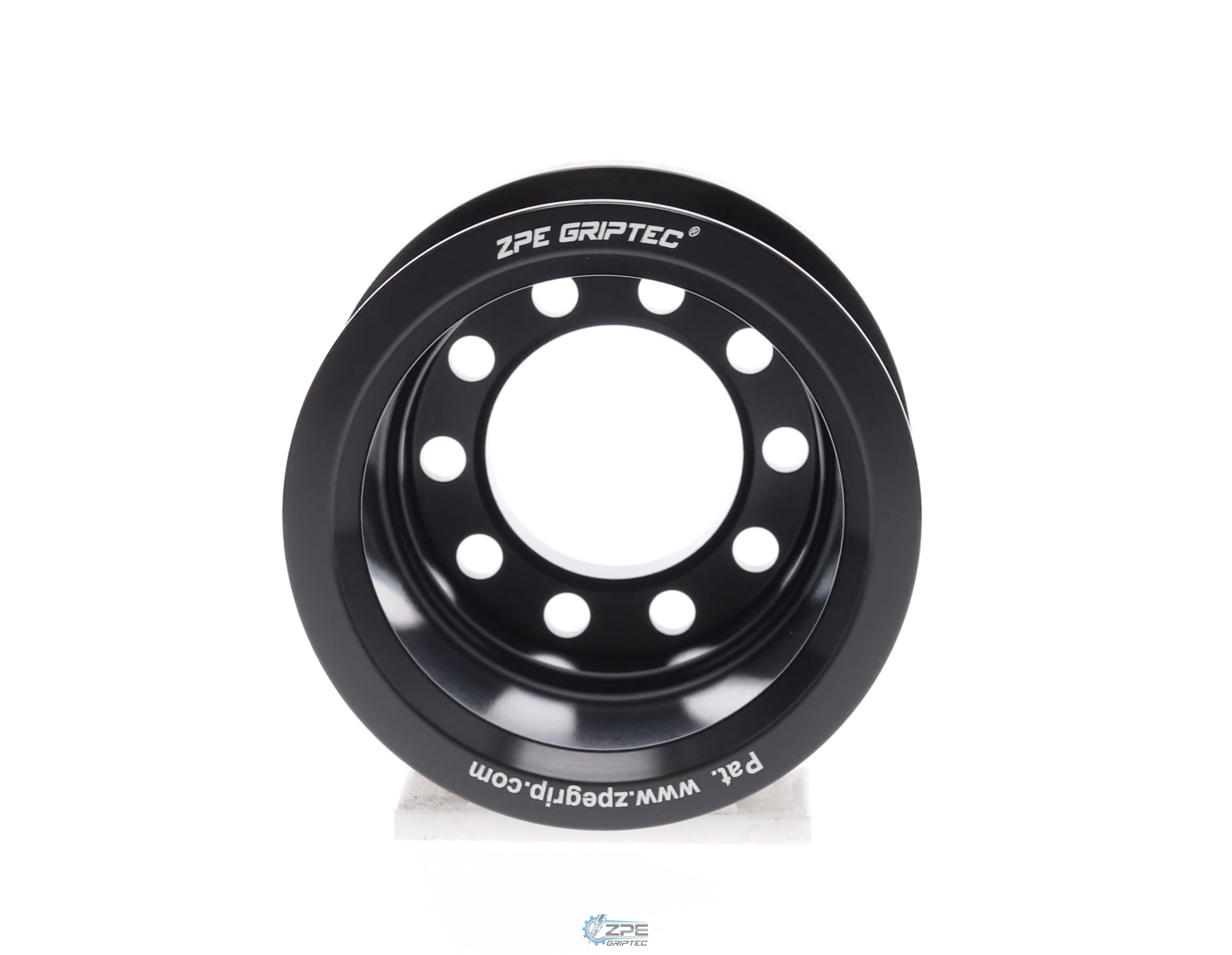 2.38" 8 Rib ZPE GripTec® 2pc MKII LT4 L3V Black Pulley Only